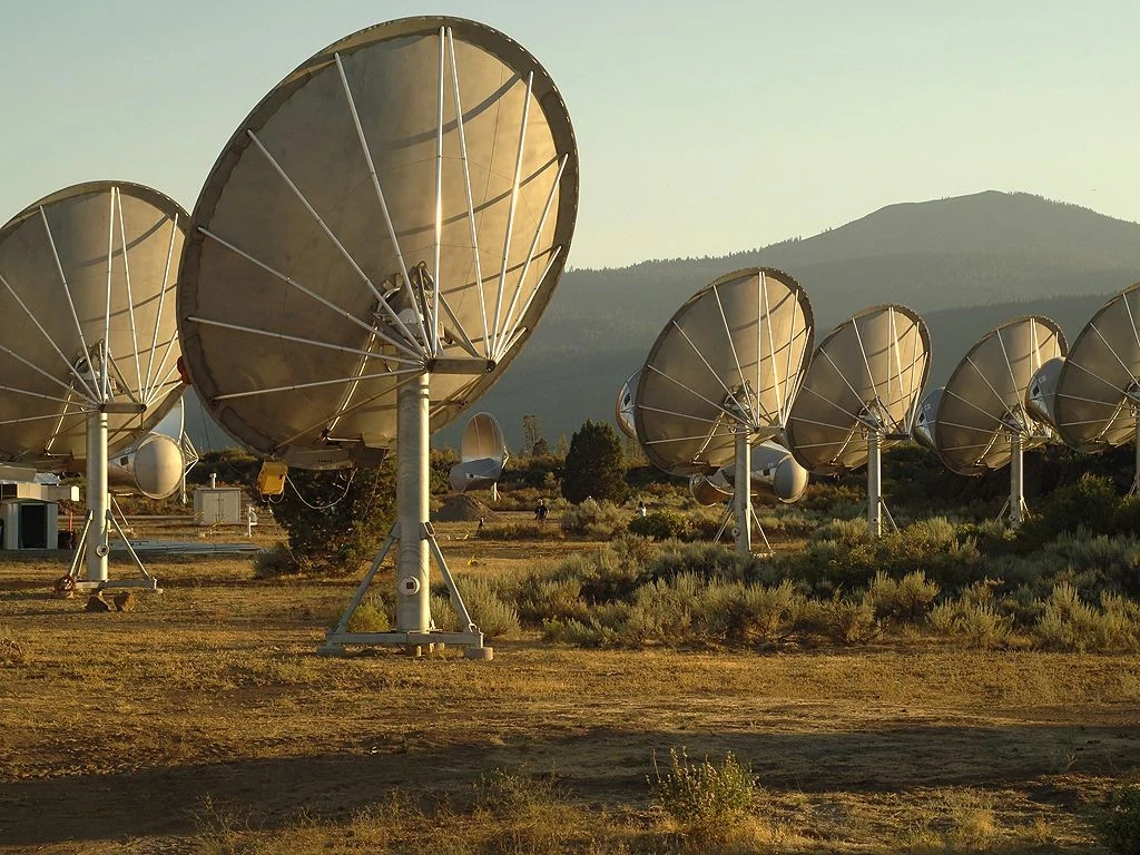Nasa Telescope Array The Allen Telescope Array
